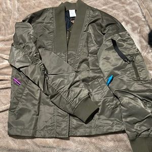 Olive green jacket